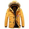 Winter American Large Size Cotton Coat for Men, Hooded, Thickened Windproof Cotton Jacket, Green Warm and Cold Workwear Cotton Coat