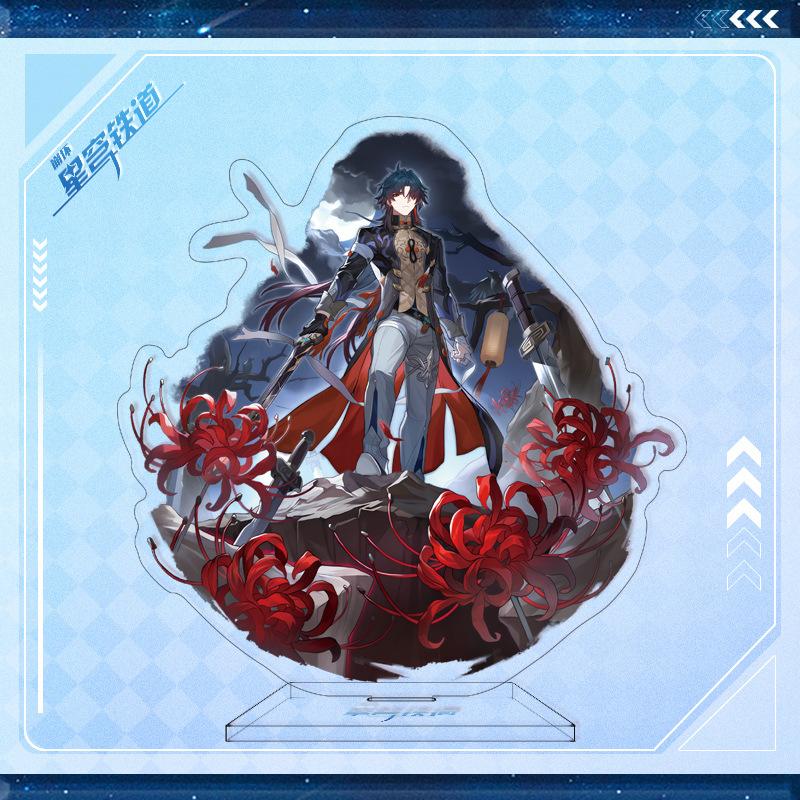 Spiel Honkai: Star Rail Stand Model Plate Perimeter 7. März Dan Heng Himeko Arlan Bronya Rand Figures Standee Brand Desk