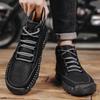 Men's Hand-stitched Boots Plus-size Casual Shoes Comfortable Soft Ankle Boots Outdoor Non-slip Wear Boots 2026