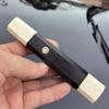 Japan Octagonal Blackwood Knife Handle Fish Raw Chef Knife Blade Sushi Kitchen Imitation Ivory Material Handle Hole Depth 10CM