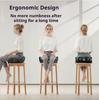 Ergonomic Thickened Memory Foam Seat Cushion for Office Chairs - Heavy-Duty Chair Pad with Removable Cover, Ideal for Lower Back