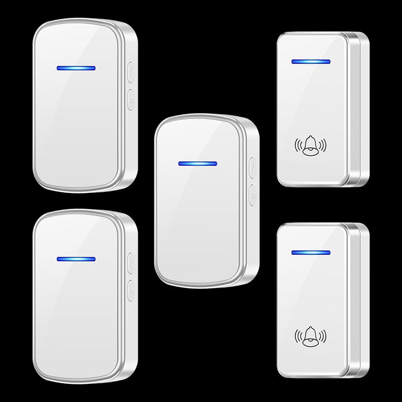 International Wireless EU/US/UK/AU Plug Long-distance Doorbell 433