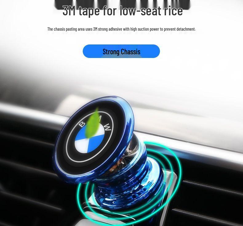 360° Rotating Magnetic Car Phone Holder for Air Vent & Dashboard