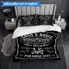 3PCS Guns Roses Fire Logo Bedding Set,Including 1pc Duvet Cover And 2pcs Pillowcases Perfect for Bedroom, Dormitory, Fan Christmas gift