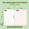 Wide Horizontal Lined Draft Notebook Thick Cream Paper Practice Paper  Students