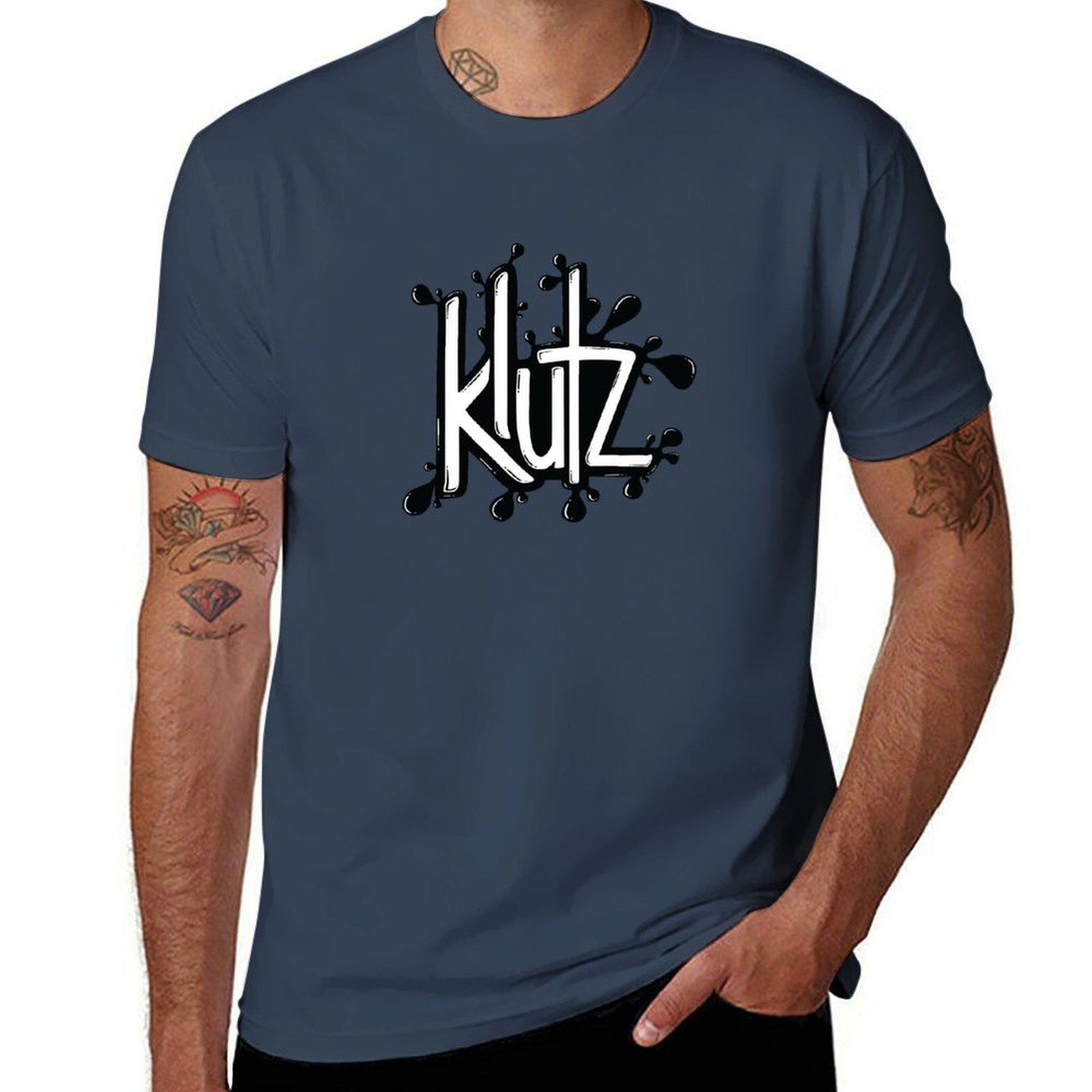 Klutz TShirt Simple Casual Short Sleeve Cotton TShirt S