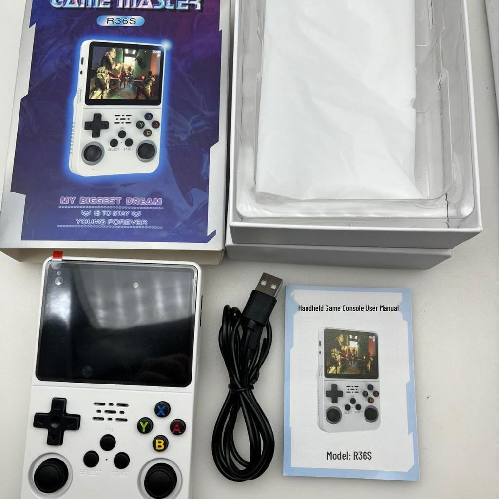 R36S Retro Handheld Game Console: Open Source, Portable, Dual System for Nostalgic Arcade Gaming