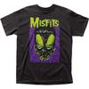 The Misfits Jerry Skull Heren T-shirt Muziek Klassiek Concert Rockband Tee Zwart