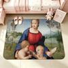 Artist-RaphaelS Floor Mat Bedroom Carpet, Bathroom Foot Mat, Doormat, Non-Slip Absorbent Multi-Use