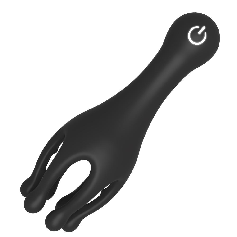 Powerful Glans Trainer Vibrator Lasting Delay Endurance Automatic Oral Climax Stimulate Massager 10 Modes Sex Toys For Men Adult