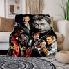 "Johnny Hallyday: The Legend Lives On - Limited Edition Poster"Blanket Flannel Throw Blanket for Sofa, Bed, Travel, Camping, Office, Couch,