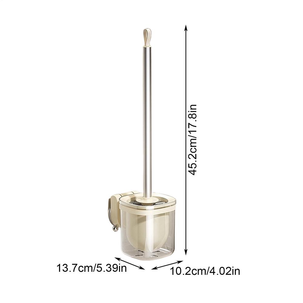 Wall Mounted Toilet Brush Special for household cleaning and bathroom cleaning without dead corners Quick Drying Toilet Cleaning