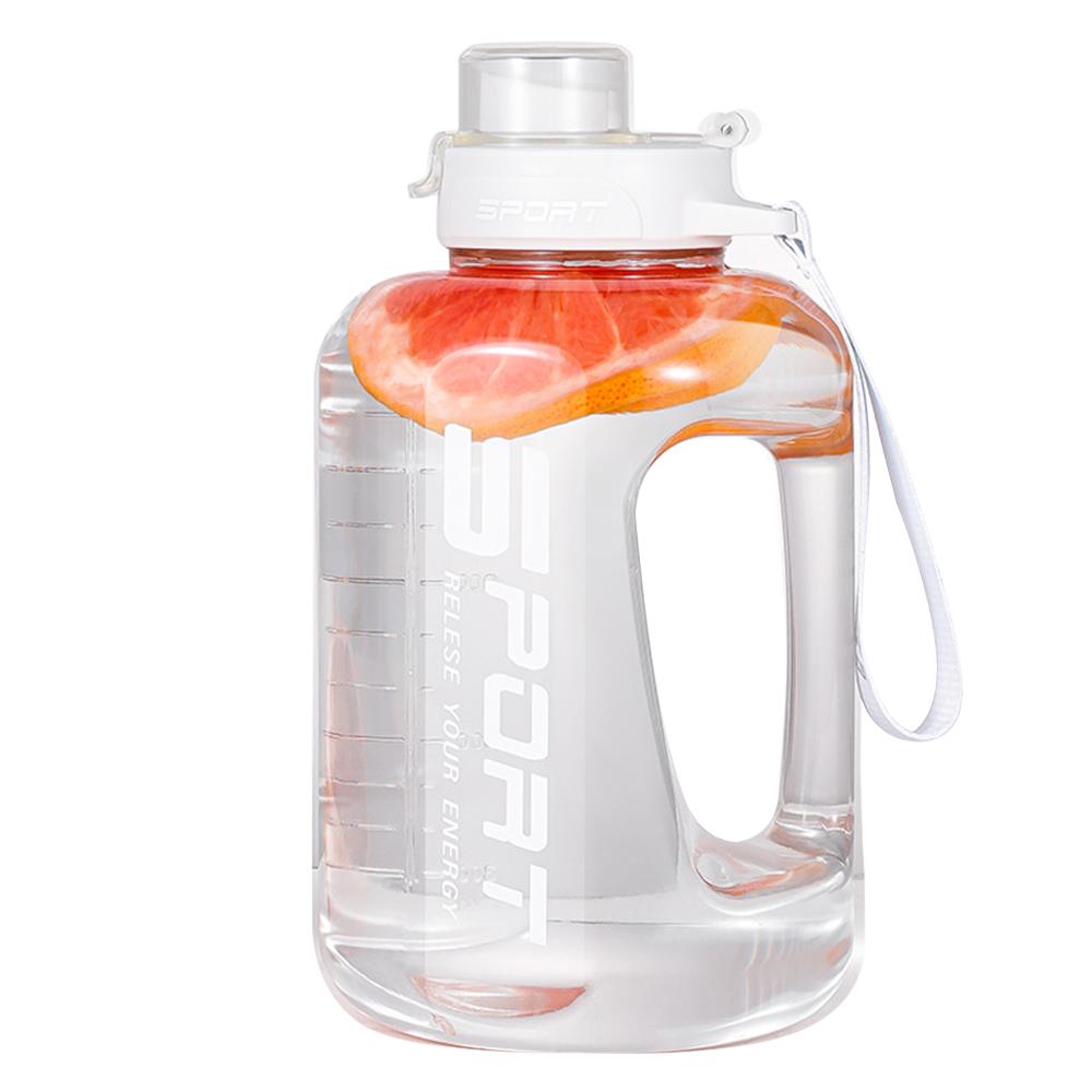 

1.7L Portable Large Capacity Water Bottle Sports Water Bottle Leak-proof Gym Cycling Cup Fitness Camping Runners Water kettle 1.7L белый