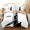 Anime Bleach Toushirou Ichigo Bedding Set Single Twin Double Queen King Cal King Size Bed Linen Set