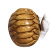 Golden Sandalwood Crocodile Small Ornament – Handheld Office Décor Petit Wood Carving Pendant Gift