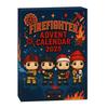 Christmas Advent Calendar 2025 24 Days Firefighter Countdown Calendar with Collectible Figures Holiday Gifts for Kids Adults