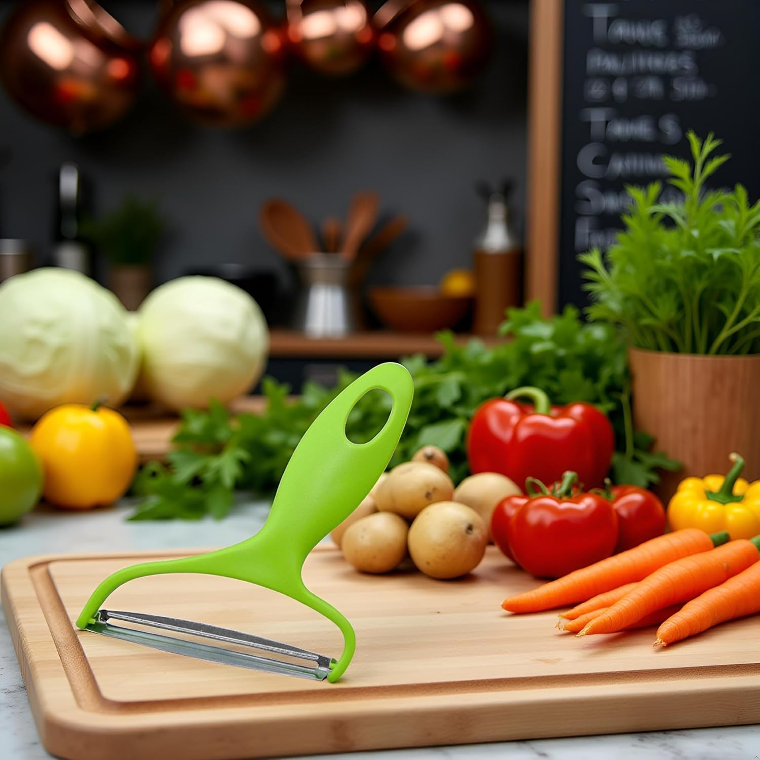 Green Cabbage Shredder,Peelers,Vegetable Cutter Cabbage Slicer, Shredded Stainless Steel Fruit Vegetable Potato Peeler Cabbages Graters Kitchen Must