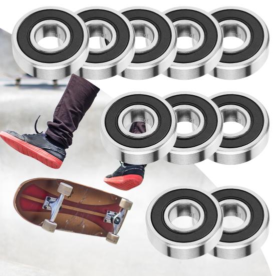 

Детали шарикоподшипника с круглыми канавками HardDeep Sealed для завода 10 шт. / Комплект 6204-2RS с низким коэффициентом трения