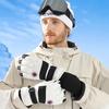 YANBIGUO Ski Gloves Liners for Men & Women, Thin & Lightweight & Touch Screen Gloves for Cold Weather&Cycling&Running&Fishing,