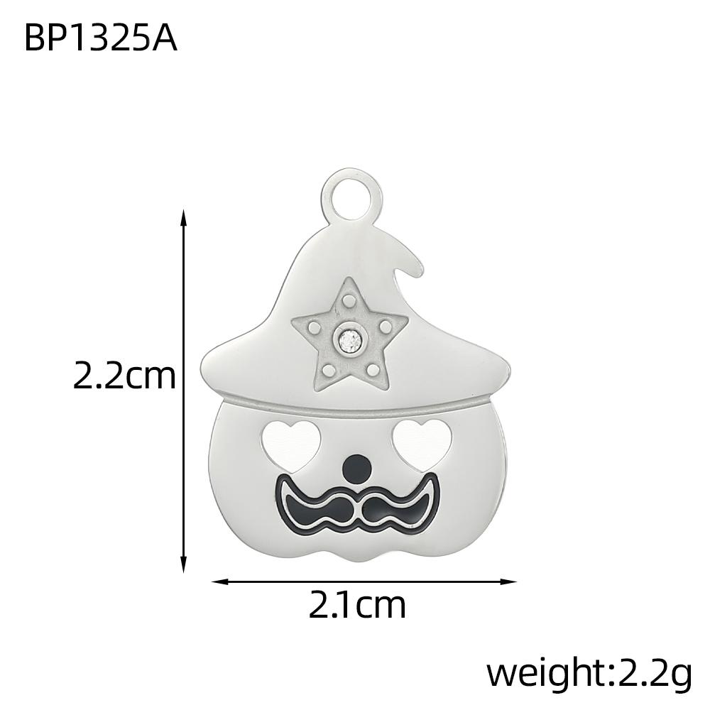 3PCS/LOT CARLIDANA Gold Plated Enamel Charms, Sun Star Boots Halloween Pendants, Stainless Steel DIY Jewelry With Clasp