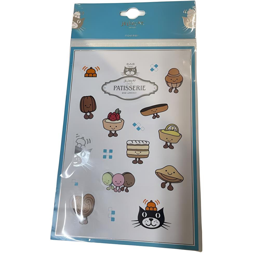 JELLYCAT Fun Food Series Paris Limited Sticker IP Goods