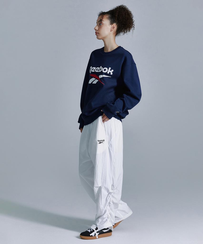 REEBOK Rival Ripstop Wide Pants - White