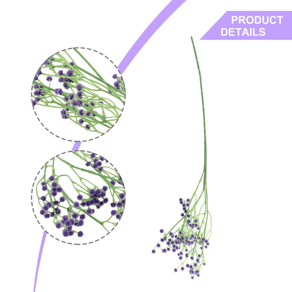 Artificial Fake Silk Gypsophila Flower Wedding Bouquet Home Decor Bouquet Faux Flowers Branch Babies Breath Fake Flowers