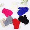 Winter Baby Boys Girls Anti-lost Thick Warm Kids Gloves Sports Gloves Knitted Mittens