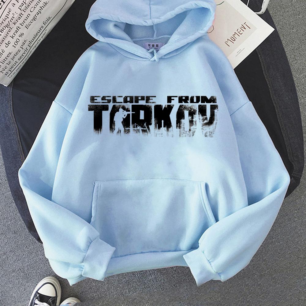 Escape From Tarkov Shooting Game Hoodie 2025 New High Quality Casual Sweatshirt Fleece Clothes Unisex Punk with Pocket Hoody