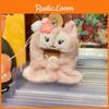Linabell Cartoon Figures Plush Cosplay Cloak Doll Accessories Keychain Pendant