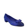 Salvatore Ferragamo Vara Crystal Embellished Pumps Blue