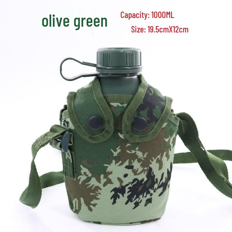

TOMIC Outdoor Camouflage Aluminum Water Canteen