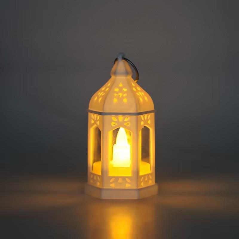 Vintage LED Kerosene Lamp: Electronic Candle Light for Christmas, Halloween, Bar, and Festival Decor