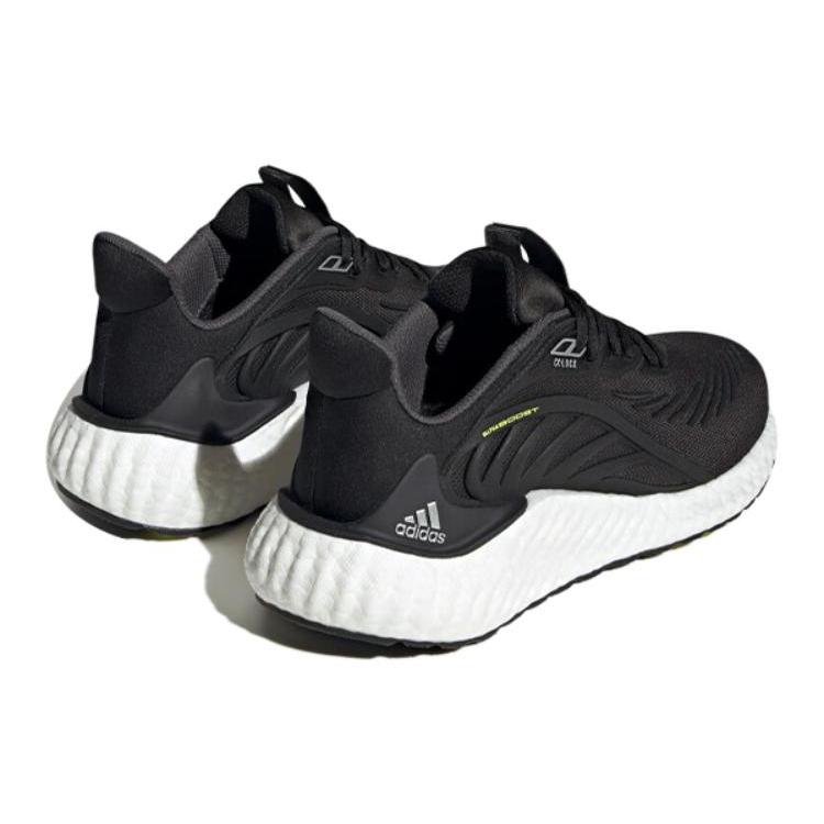 Adidas Alphaboost Running Shoes 'Black White Gum' IF3407