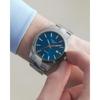 Tissot Gentleman Watch with Titanium Bracelet, Officially Imported, T1274104404100, Men's, Blue Dial