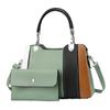 Stylish Color Block Tote Bag Versatile Designer Handbag For Women In Various Colors