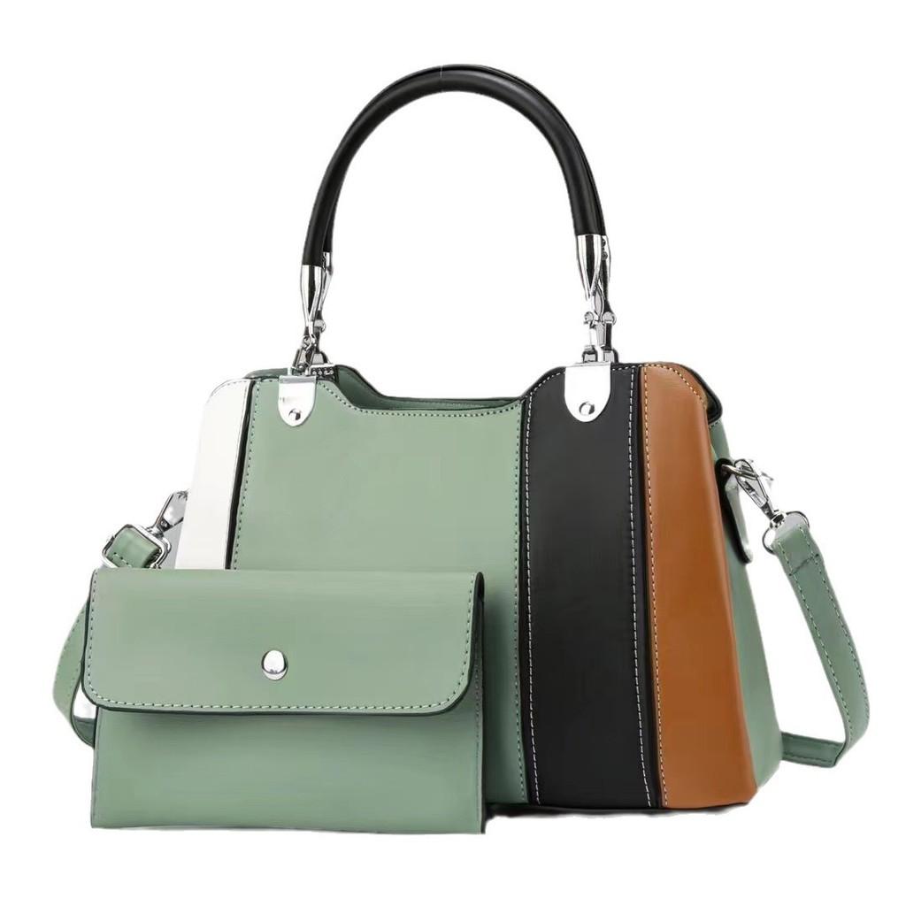 Stylish Color Block Tote Bag Versatile Designer Handbag For Women In Various Colors
