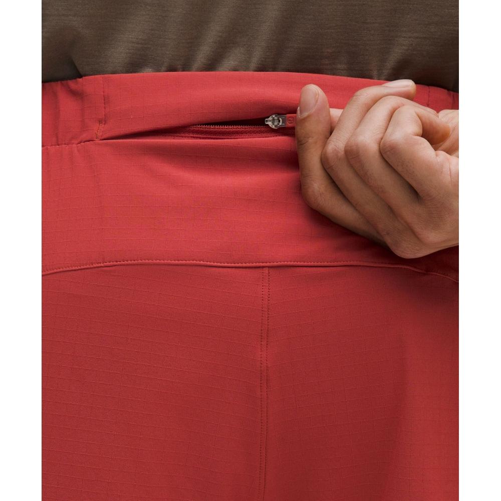 Lululemon Mile Maker Ripstop Lined Short 4  Dare Devil