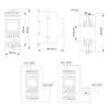 NKG-4 Programmable Timer Switch Din Rail AC220V 3A Microcomputer Timer Intelligent Automatic School Bell Controller School Bell