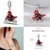 Copper Car Bicycle Series Charms Beads Pendants Fit Original Bracelet Diy For Women Jewelry Gift