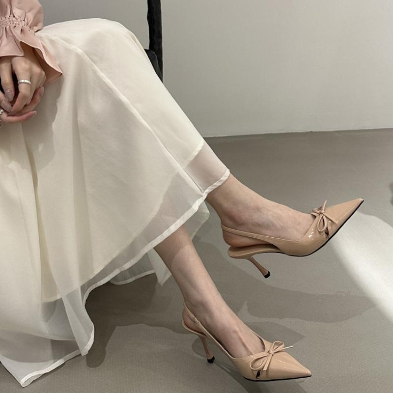 Fashion Woman Designer Pointed Toe Bowknot Women High Heels Shoes Fashion Women High-heel Pumps Sexy Stiletto Lady Party Shoes  62565