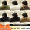 Jachetă de puf unisex cu guler de blană & Șal coat cu franjuri - Toamnă/Iarnă