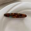 French Style Hair Clip For Women Retro Simple Oval Acetic Acid Barrettes Elegant Girls Hair Clip Exquisite Hair Accessories