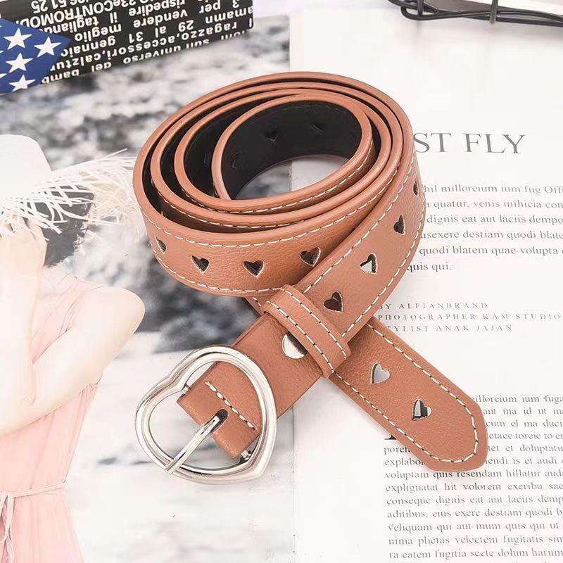Vintage Stylish Womens Pu Belt For Summer Casual Wear With Buckles Alloy
