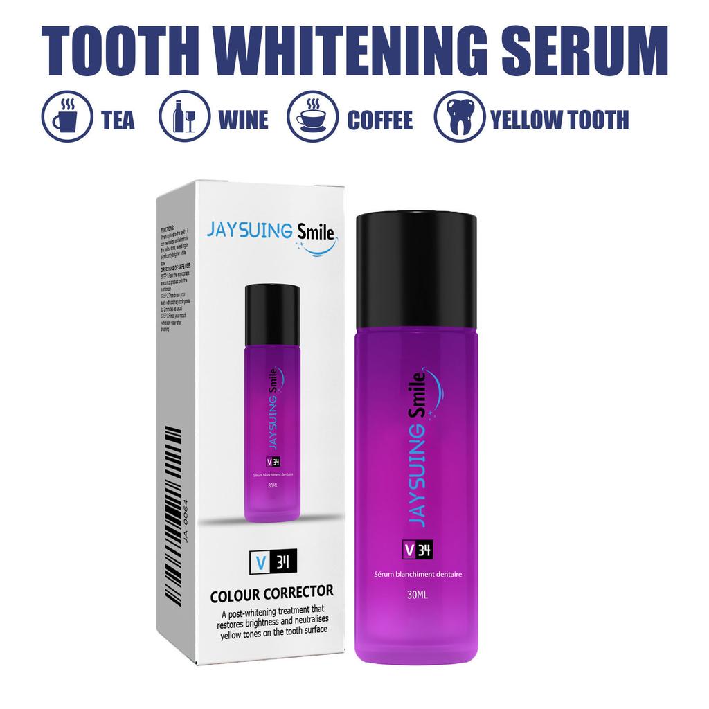 Tooth Serum Clean Fresh Breath Oral Care Removes Plaque Tartar Whitens Teeth Portable Dental Essence