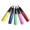 New Hand Held Dual Action Plastic Balloon Pump Inflator Portable Colors Wedding Random Color