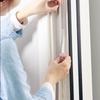 1 Rotolo Strisce Sigillanti per Porta Finestra Insonorizzanti Porta Finestra Schiuma con Retro Isolamento Acustico Casa Nastro Antipolvere Striscia Sigillante