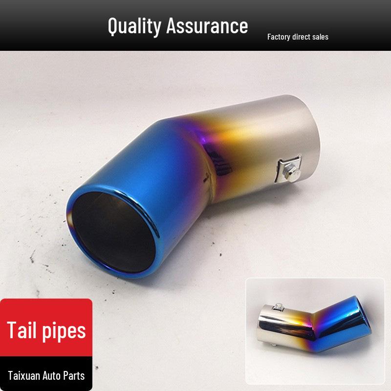 Universal Bent Tailpipe 6030 for Volkswagen Old Bora Exhaust System