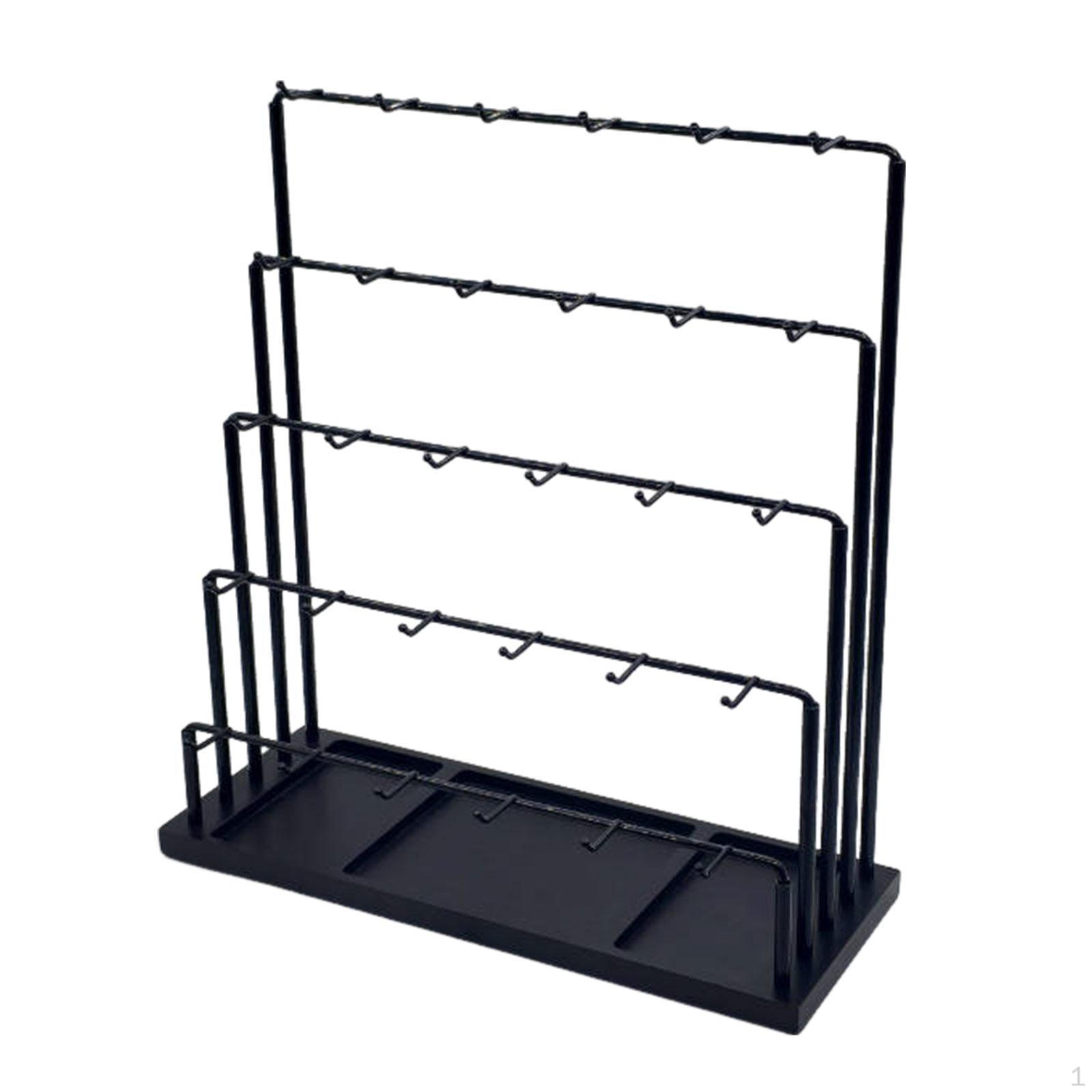 

Jewelry Display Rack Earring Card Holder Storage Necklace Earrings Rack, for