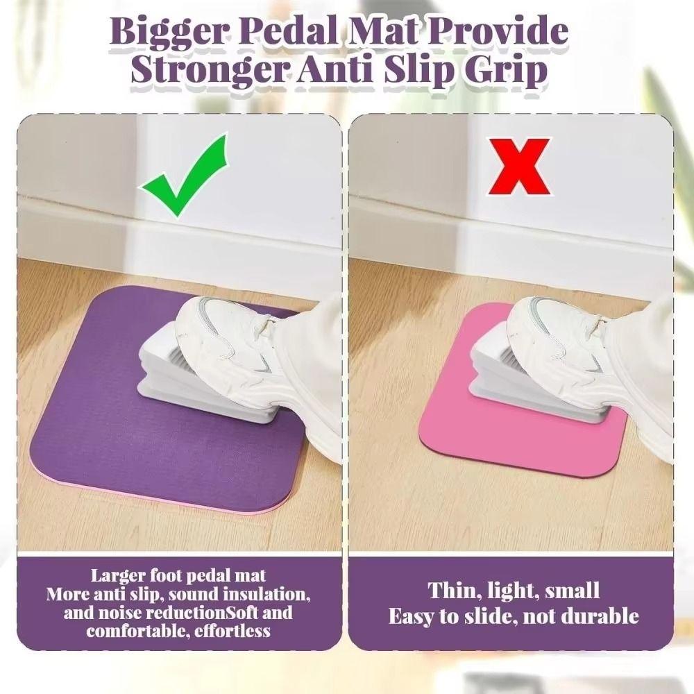 Anti Slip Base Sewing Machine Foot Pad Shock-Absorbing Sewing Machine Pedal Mat Sewing Tools